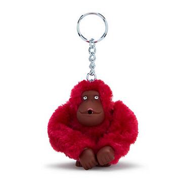 Kipling Sven Monkey Keychain Accessories Raspberry Dream | AU 2005XY